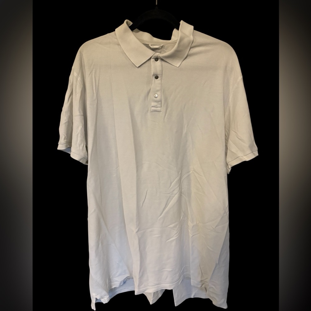 Reigning Champ Light Gray Polo Shirt